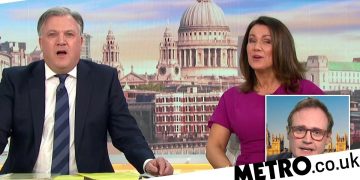 Susanna Reid and Ed Balls applauded for ‘skewering’ security minister